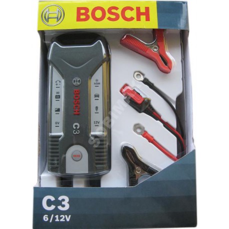 BOSCH C3 Ładowarka prostownik automat 6V 12V